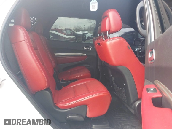 2017 Dodge Durango R/T with VIN 1C4SDJCT6HC691652, listed as a IAAI auction lot 41542628 with 150,199 mi miles and . Bid and sale history available at DreamBid. Image 8.