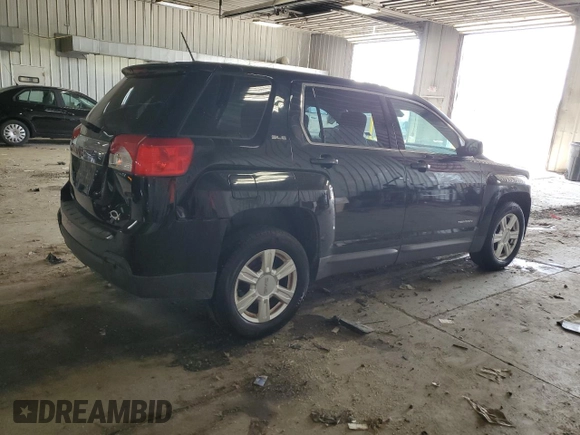 2015 GMC Terrain SLE with VIN 2GKALMEK7F6367737, listed as a Copart auction lot 63613545 with 75,133 mi miles and Non repairable. Bid and sale history available at DreamBid. Image 3.