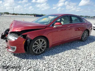 2018 Lincoln MKZ Premiere with VIN 3LN6L5A9XJR627927, listed as a Copart auction lot 51119605 with 77,496 mi miles and Salvage Title. Bid and sale history available at carsss.com. Image 1.