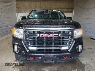 2021 GMC Canyon 4WD AT4 w/Leather with VIN 1GTG6FEN8M1255144, listed as a Copart auction lot 50186815 with 43,610 mi miles and Salvage Title. Bid and sale history available at carsss.com. Image 5.
