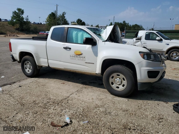 2017 Chevrolet Colorado 2WD WT with VIN 1GCHSBEN0H1271501, listed as a Copart auction lot 75029824 with 0 mi miles and Salvage Title. Bid and sale history available at carsss.com. Image 4.