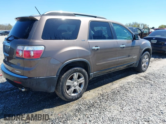 2008 GMC Acadia SLT2 with VIN 1GKEV33738J124551, listed as a IAAI auction lot 41854424 with 198,182 mi miles and . Bid and sale history available at DreamBid. Image 4.
