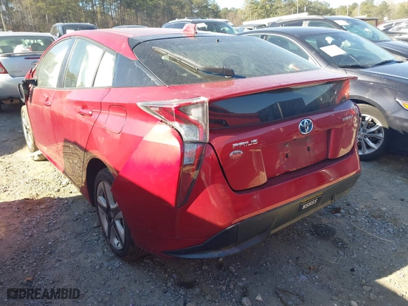 2016 Toyota Prius Four with VIN JTDKARFU3G3526524, listed as a IAAI auction lot 41798589 with 115,956 mi miles. Bid and sale history available at carsss.com. Image 3.