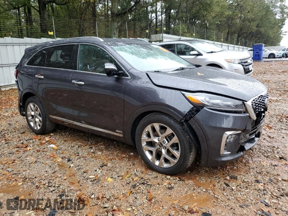 2019 Kia Sorento SX Limited with VIN 5XYPKDA59KG430374, listed as a Copart auction lot 80629564 with 52,518 mi miles and Salvage Title. Bid and sale history available at carsss.com. Image 4.