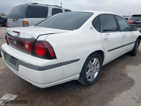 2003 Chevrolet Impala with VIN 2G1WF52E139185659, listed as a IAAI auction lot 41427179 with 170,929 mi miles. Bid and sale history available at carsss.com. Image 4.