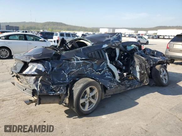 2022 Ford Mustang EcoBoost with VIN 1FA6P8TH4N5134659, listed as a Copart auction lot 52738785 with 0 mi miles and Salvage Title. Bid and sale history available at carsss.com. Image 3.