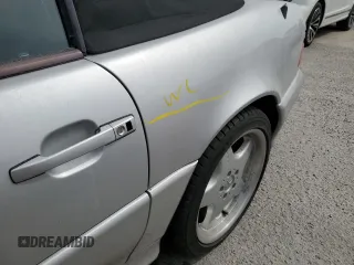 2001 Mercedes-Benz SL-Class with VIN WDBFA68F91F195550, listed as a Copart auction lot 73820644 with 0 mi miles and Salvage Title. Bid and sale history available at carsss.com. Image 12.