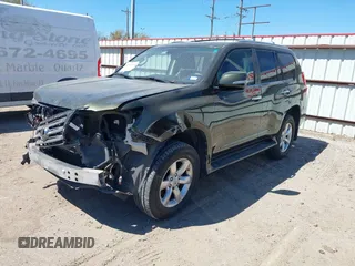 2010 Lexus GX 460 with VIN JTJBM7FX7A5001593, listed as a IAAI auction lot 41838302 with 145,484 mi miles and . Bid and sale history available at DreamBid. Image 2.