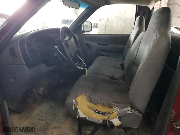 1999 Dodge Ram 1500 with VIN 3B7HC16Y0XM505489, listed as a Copart auction lot 44570345 with 197,705 mi miles and Salvage Title. Bid and sale history available at carsss.com. Image 7.