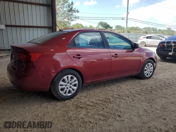 2011 Kia Forte EX with VIN KNAFU4A29B5418470, listed as a Copart auction lot 61144774 with 151,601 mi miles and Salvage Title. Bid and sale history available at carsss.com. Image 3.