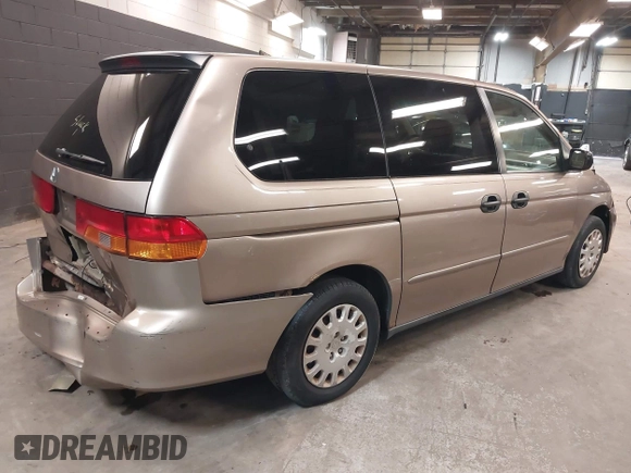 2004 Honda Odyssey LX with VIN 5FNRL18534B072936, listed as a IAAI auction lot 42366971 with 185,534 mi miles and . Bid and sale history available at DreamBid. Image 4.