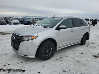 2013 Ford Edge Sport with VIN 2FMDK4AKXDBA60256, listed as a Copart auction lot 89139545 with 110,048 mi miles and Salvage Title. Bid and sale history available at carsss.com. Image 1.