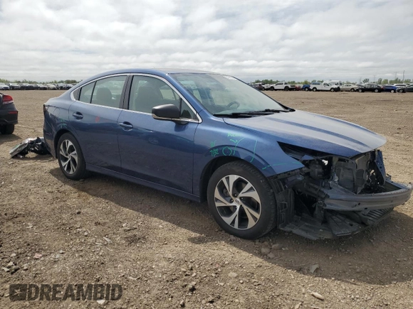 2022 Subaru Legacy with VIN 4S3BWAB68N3004270, listed as a Copart auction lot 57561365 with 37,395 mi miles and Salvage title. Bid and sale history available at DreamBid. Image 4.
