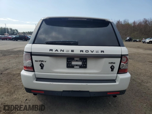 2012 Land Rover Range Rover Sport HSE with VIN SALSF2D47CA722914, listed as a Copart auction lot 53632025 with 0 mi miles and Clean Title. Bid and sale history available at carsss.com. Image 6.