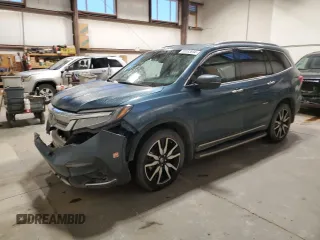 2019 Honda Pilot Touring 7-Passenger with VIN 5FNYF6H68KB502501, listed as a Copart auction lot 85263694 with 119,183 mi miles and Salvage Title. Bid and sale history available at DreamBid. Image 1.