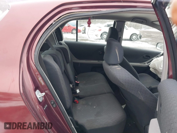 2010 Toyota Yaris with VIN JTDKT4K34A5291847, listed as a IAAI auction lot 41562243 with 182,067 mi miles. Bid and sale history available at carsss.com. Image 8.
