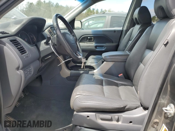 2008 Honda Pilot EX-L with VIN 5FNYF18598B017593, listed as a Copart auction lot 54671415 with 217,881 mi miles and Non Repairable. Bid and sale history available at DreamBid. Image 7.