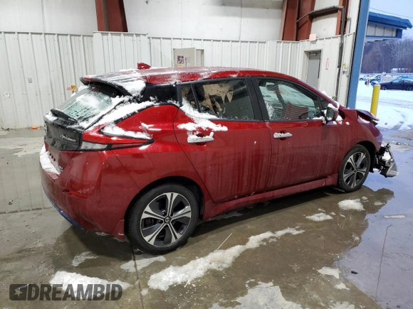2021 Nissan LEAF SV Plus z VIN 1N4BZ1CV6MC554732, wystawiony jako Copart lot #86534494 z przebiegiem Nie podano mil oraz Szkoda całkowita • Salvage title. Historia ofert i sprzedaży dostępna na DreamBid. Obrazek 3.