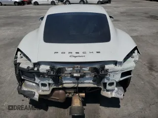 2015 Porsche Cayman with VIN WP0AA2A81FK160807, listed as a Copart auction lot 53611305 with 60,866 mi miles and Salvage Title. Bid and sale history available at DreamBid. Image 6.