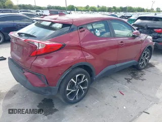 2019 Toyota C-HR XLE with VIN JTNKHMBX0K1017215, listed as a IAAI auction lot 41898189 with 74,239 mi miles. Bid and sale history available at carsss.com. Image 4.