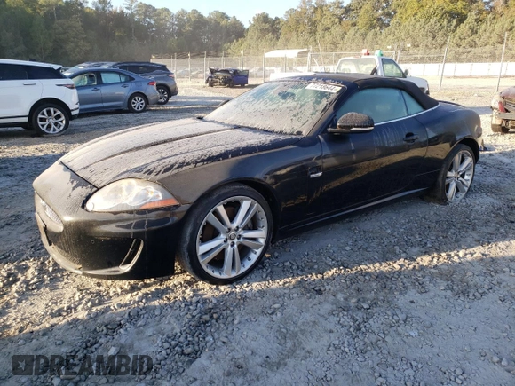 2011 Jaguar XK with VIN SAJWA4GB9BLB39359, listed as a Copart auction lot 77218644 with 0 mi miles and Clean Title. Bid and sale history available at carsss.com. Image 1.