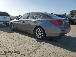 2015 Infiniti Q50 Premium with VIN JN1BV7AP5FM331482, listed as a Copart auction lot 53760335 with 134,471 mi miles and Clean Title. Bid and sale history available at carsss.com. Image 2.