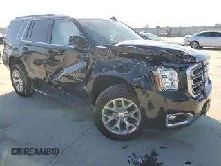 2020 GMC Yukon SLT with VIN 1GKS1BKC6LR174930, listed as a Copart auction lot 41488275 with Not Provided miles and Salvage Title. Bid and sale history available at DreamBid. Image 4.