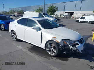 2012 Lexus IS 250 with VIN JTHBF5C23C5173325, listed as a IAAI auction lot 41612562 with Not provided miles and . Bid and sale history available at DreamBid. Image 1.