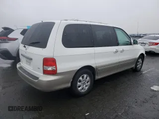 2005 Kia Sedona LX with VIN KNDUP132356753784, listed as a Copart auction lot 85112374 with 169,123 mi miles and Salvage Title. Bid and sale history available at carsss.com. Image 3.