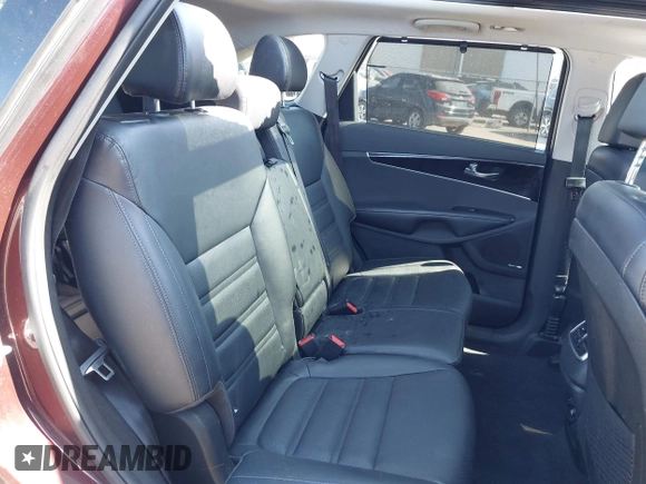 2019 Kia Sorento EX Sport with VIN 5XYPH4A52KG509349, listed as a IAAI auction lot 42244984 with 96,761 mi miles and . Bid and sale history available at DreamBid. Image 8.