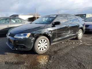 2013 Volkswagen Jetta Sedan S with VIN 3VW2K7AJ6DM278744, listed as a Copart auction lot 87235054 with 127,525 mi miles and Salvage Title. Bid and sale history available at carsss.com. Image 1.