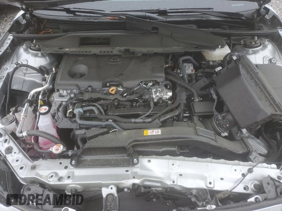2025 Toyota Camry LE with VIN 4T1DAACKXSU043785, listed as a Copart auction lot 52207785 with 9,410 mi miles and Salvage Title. Bid and sale history available at DreamBid. Image 11.