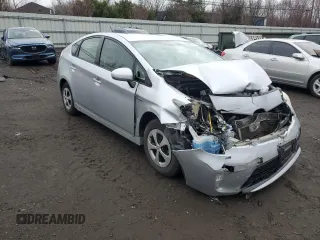 2012 Toyota Prius One with VIN JTDKN3DU6C5444631, listed as a Copart auction lot 52697135 with 179,445 mi miles and Salvage Title. Bid and sale history available at carsss.com. Image 4.