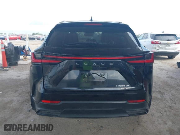 2022 Lexus NX 350h with VIN 2T2AKCEZ4NC001703, listed as a IAAI auction lot 42421091 with 34,055 mi miles and . Bid and sale history available at DreamBid. Image 17.