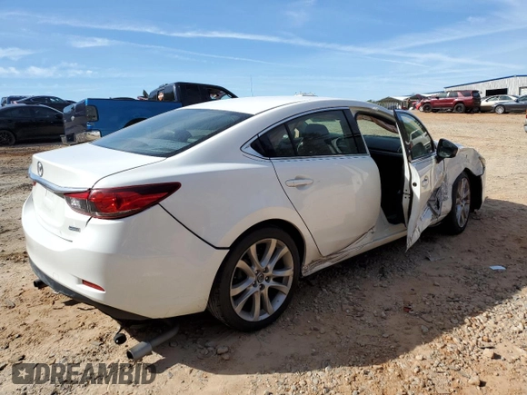 2016 Mazda 6 i Touring with VIN JM1GJ1V54G1460188, listed as a Copart auction lot 48725215 with Not Provided miles and Salvage Title. Bid and sale history available at carsss.com. Image 3.