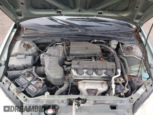 2004 Honda Civic VP with VIN 1HGES16374L014278, listed as a IAAI auction lot 42088847 with 219,022 mi miles. Bid and sale history available at carsss.com. Image 10.