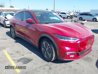2021 Ford Mustang Mach-E Select with VIN 3FMTK1SS2MMA58833, listed as a IAAI auction lot 42011399 with 109,076 mi miles and . Bid and sale history available at DreamBid. Image 1.