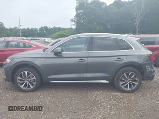 2023 Audi Q5 S line Premium Plus with VIN WA1EAAFY8P2008054, listed as a IAAI auction lot 42678217 with 20,363 mi miles and . Bid and sale history available at DreamBid. Image 14.