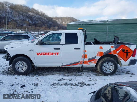 2023 Ram 1500 Tradesman z VIN 1C6RR6FG3PS535737, wystawiony jako IAAI lot #41304327 z przebiegiem 25 425 mil mil oraz . Historia ofert i sprzedaży dostępna na DreamBid. Obrazek 15.