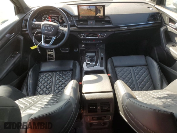 2023 Audi SQ5 Premium Plus with VIN WA1B4AFY1P2026504, listed as a Copart auction lot 82707374 with 19,521 mi miles and Salvage Title. Bid and sale history available at carsss.com. Image 8.