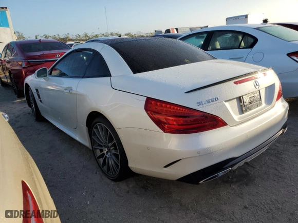 2019 Mercedes-Benz SL-Class SL 550 with VIN WDDJK7DA2KF054416, listed as a Copart auction lot 75250464 with 0 mi miles and Non Repairable. Bid and sale history available at carsss.com. Image 2.