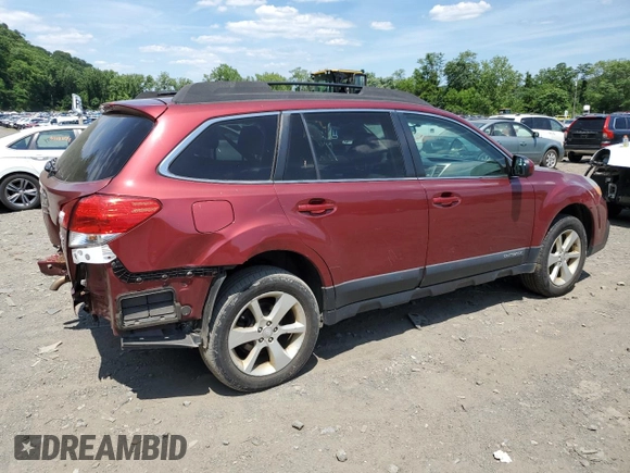 2013 Subaru Outback 2.5i Premium with VIN 4S4BRBCC0D1295614, listed as a Copart auction lot 61412674 with 93,040 mi miles and Salvage Title. Bid and sale history available at carsss.com. Image 3.