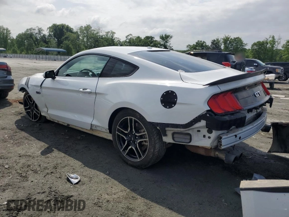 2019 Ford Mustang GT with VIN 1FA6P8CF8K5178089, listed as a Copart auction lot 54248605 with 72,201 mi miles and Salvage title. Bid and sale history available at DreamBid. Image 2.