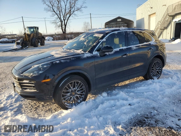 2021 Porsche Cayenne S with VIN WP1AB2AY1MDA28191, listed as a Copart auction lot 86746864 with 50,754 mi miles and Clean title. Bid and sale history available at DreamBid. Image 1.