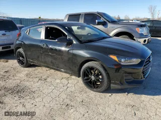 2019 Hyundai Veloster 2.0 with VIN KMHTG6AFXKU011920, listed as a Copart auction lot 40212823 with 47,469 mi miles. Bid and sale history available at carsss.com. Image 4.