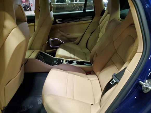 2020 Porsche Panamera 4 E-Hybrid with VIN WP0AE2A79LL132691, listed as a Copart auction lot 43825324 with 35,440 mi miles. Bid and sale history available at carsss.com. Image 10.
