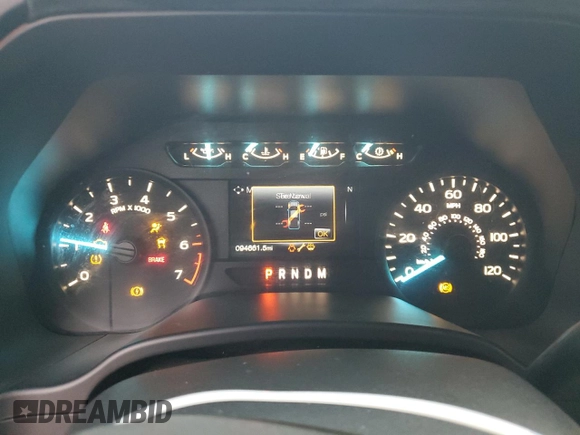 2020 Ford F-150 XL with VIN 1FTEW1C42LFA54457, listed as a Copart auction lot 44913025 with 94,661 mi miles and Salvage Title. Bid and sale history available at carsss.com. Image 9.