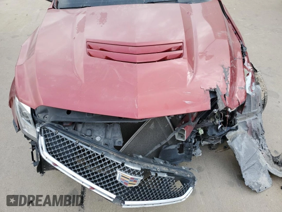 2016 Cadillac ATS-V with VIN 1G6AN5SY7G0121076, listed as a Copart auction lot 42949995 with Not Provided miles and Salvage Title. Bid and sale history available at carsss.com. Image 10.