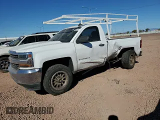 2016 Chevrolet Silverado 1500 Work Truck with VIN 1GCNCNEH2GZ374155, listed as a Copart auction lot 42198975 with 95,413 mi miles and Salvage Title. Bid and sale history available at carsss.com. Image 1.