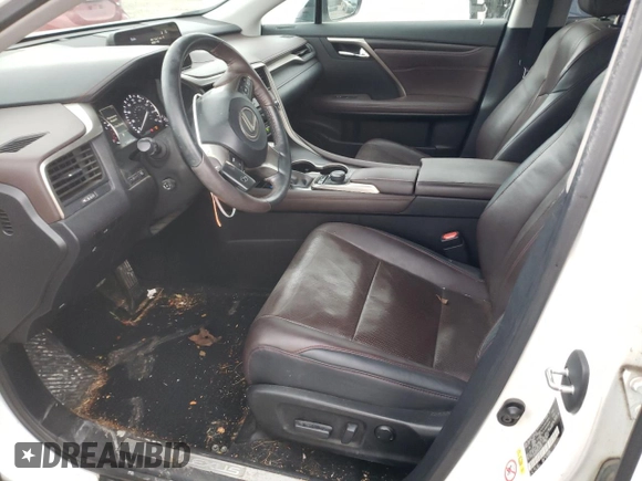 2016 Lexus RX 350 with VIN 2T2BZMCA2GC002001, listed as a Copart auction lot 80853034 with 146,609 mi miles and Salvage title. Bid and sale history available at DreamBid. Image 7.